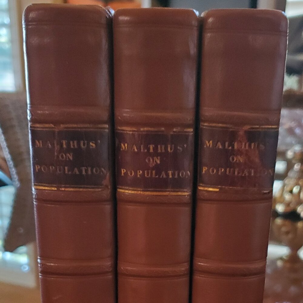 **RARE** An Essay on the Principle of Population...Malthus, Thomas R.1817